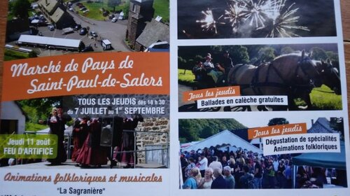 Marché de pays tous les jeudis a partir de 18h 